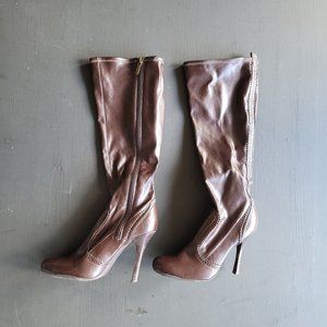 Guess by Marciano Vegan Leather Stiletto Boots